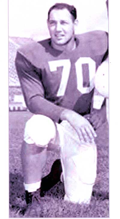 Cleveland Browns and University of Kentucky Football Legend Bob Gain